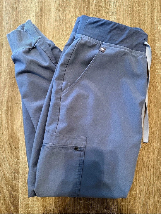 Figs Pants - FIGS Zamora Jogger Scrub Pants Vapor Blue - S